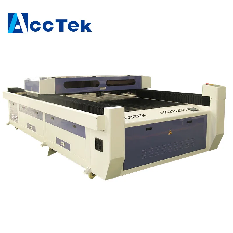 

AccTek mixed metal sheet cnc co2 laser cutting machine for stainless steel 3mm/1mm carbon steel.iron