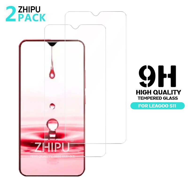 Закаленное стекло для Leagoo S11 2 шт. защита экрана 2.5D 9H закаленное S 11 6 26 защитная пленка|Защитные стёкла и