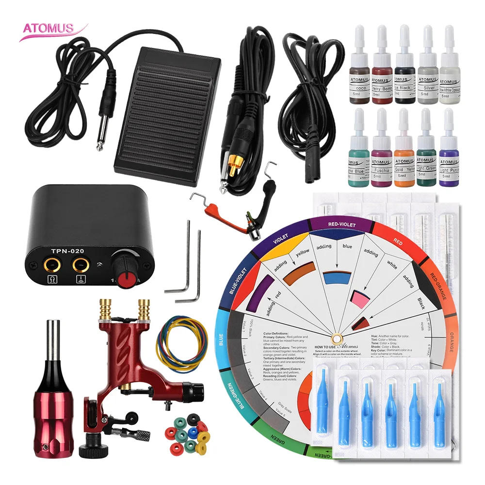 

Tattoo Machine Rotary Kit Tattoo Machine Rotary Kit De Tatouage Tatoo Set Insumos Para Tatuajes Tatuar Profesional Tatuagem Tool