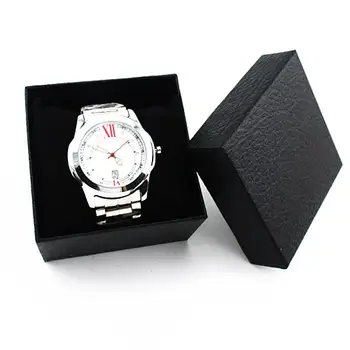 

2020 Faux Leather Fashion Jewelry Wrist Watches Holder Display Storage Box Organizer Case Gift