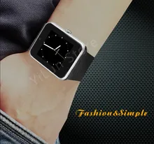 Smart Watch GT08 Uhr Mit Sim Einbauschlitz Push-nachricht Bluetooth-konnektivität Android Telefon Besser Als DZ09 Smartwatch