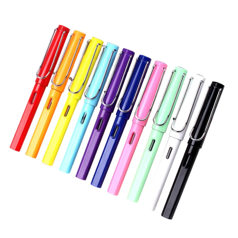 

Calligraphy Pen Color Student Fine nib fountain Pen Fountain Pen Painting Drawing Tool School Supplies Stationery