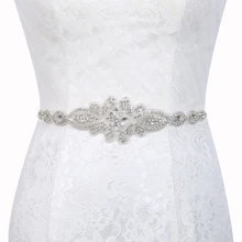 Inofinn Z03 Кристалл Свадебные аксессуары Атлас свадебное платье ремень свадебные ленты пояс Кушак Пояс для вечернего платья для выпускного вечера