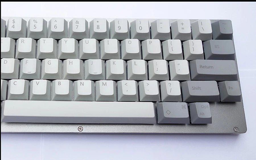 HHKB механическая клавиатура Gateron Cherry MX переключатели ЧПУ Алюминиевый Чехол пластина GH60 PCBA Al Feet USB кабель QMK программируемый