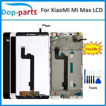 

LCD ORIGINAL 6.44" Replacement Screen For XIAOMI Mi Max LCD Display Touch Screen Digitizer Assembly with Frame No Dead Pixel