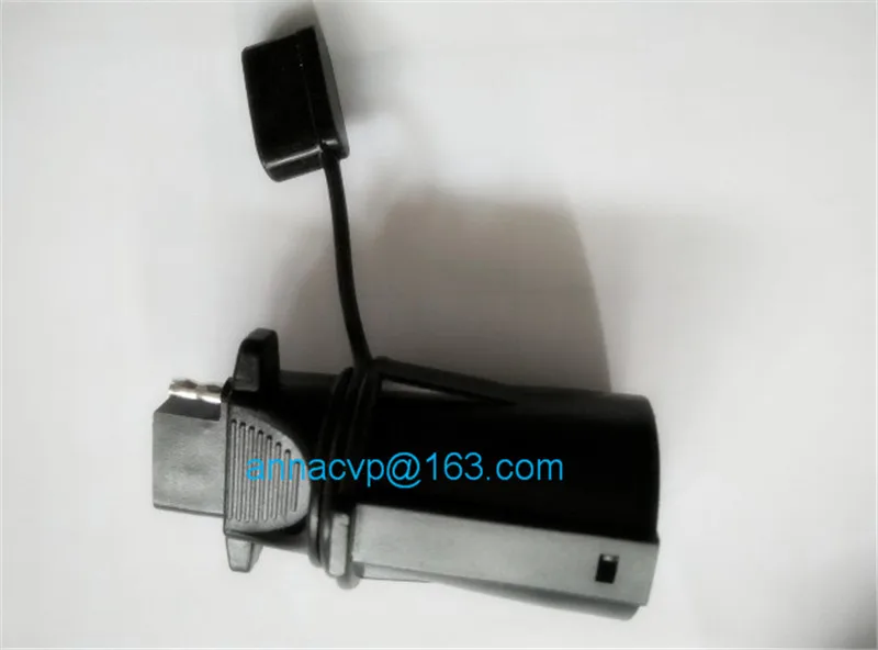 trailer plug adapter adaptor 7 way round RV blade style to 4 way flat adapter 4