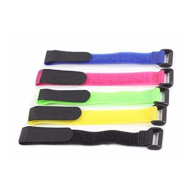 

Tarot 5pcs/Lot Magic Sticker ESC Servo Nylon Lipo Battery Strap Reusable Cable Ties Straps with Buckle 20*200mm Hook for FPV