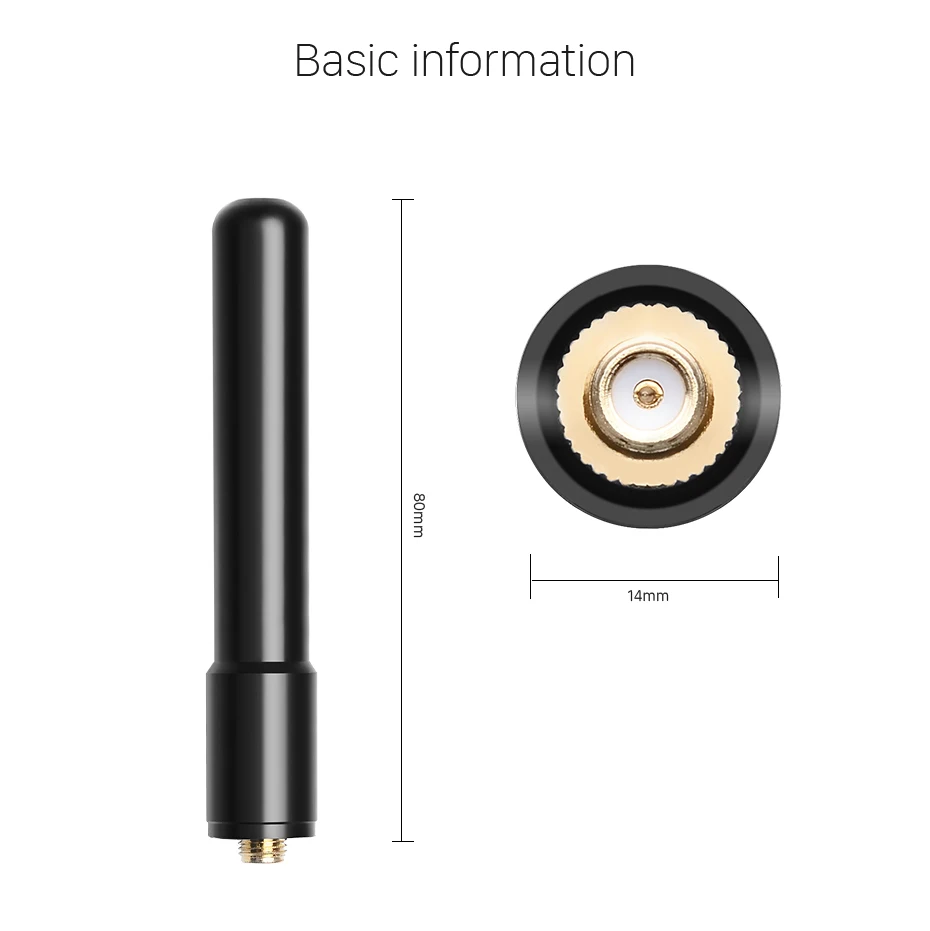 NKTECH радио антенна SMA-Dual Band для BaoFeng Pofung UV DM-1701 DM-1801 DM-5R UV-5R плюс V2 UV-82 GT-3TP GT-5TP UV-9R UV-S9