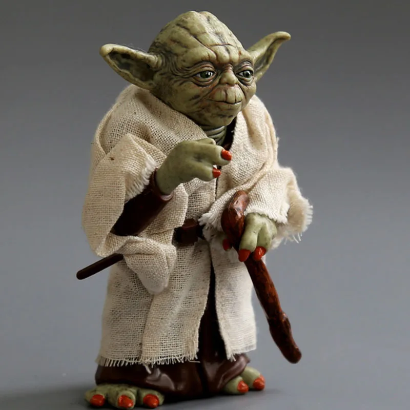 Marvel Star Wars Yoda Darth Vader Stormtrooper Action Figure Toys The Force Awakens Jedi Master Yoda Anime Figures Lightsaber