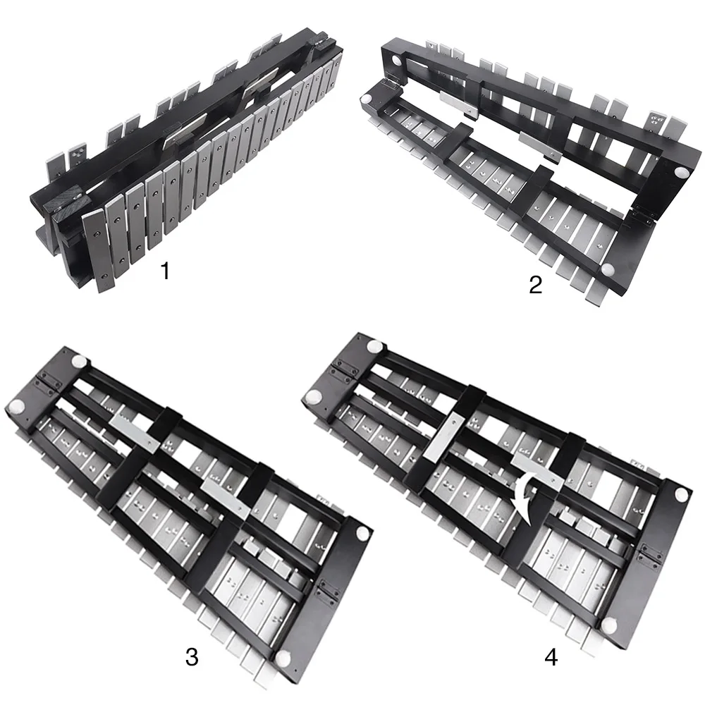 30 нот ксилофон фортепиано складной Glockenspiel вибрафон с сумкой для переноски молоток Новая Музыка образование ударный инструмент