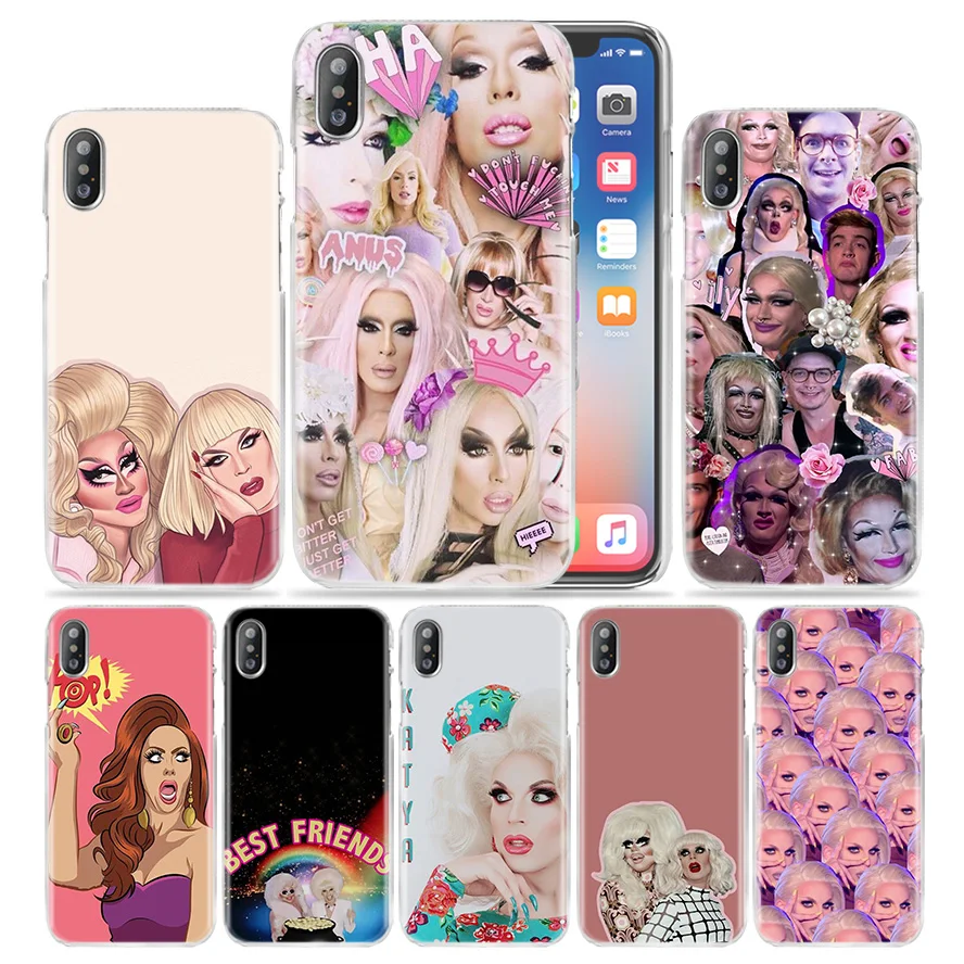 

RuPaul's Drag Race Case for iPhone XS Max XR X 10 7 7S 8 6 6S Plus 5S SE 5 4S 4 5C Clear Hard PC Plastic Funda Phone Cover Coque