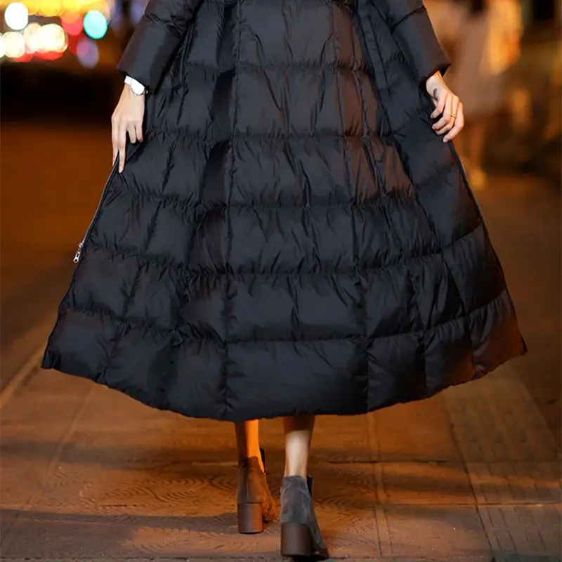 2017 New Style Winter Jacket Women Down Coat High quality Female Parka Warm Fashion Solid color Long Outwear Coat LADIES327