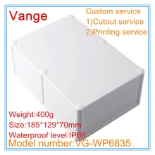 2 шт./лот Экструзионная коробка 185*129*70 мм IP68 Водонепроницаемый ABS Пластиковый Чехол diy для устройства под водой