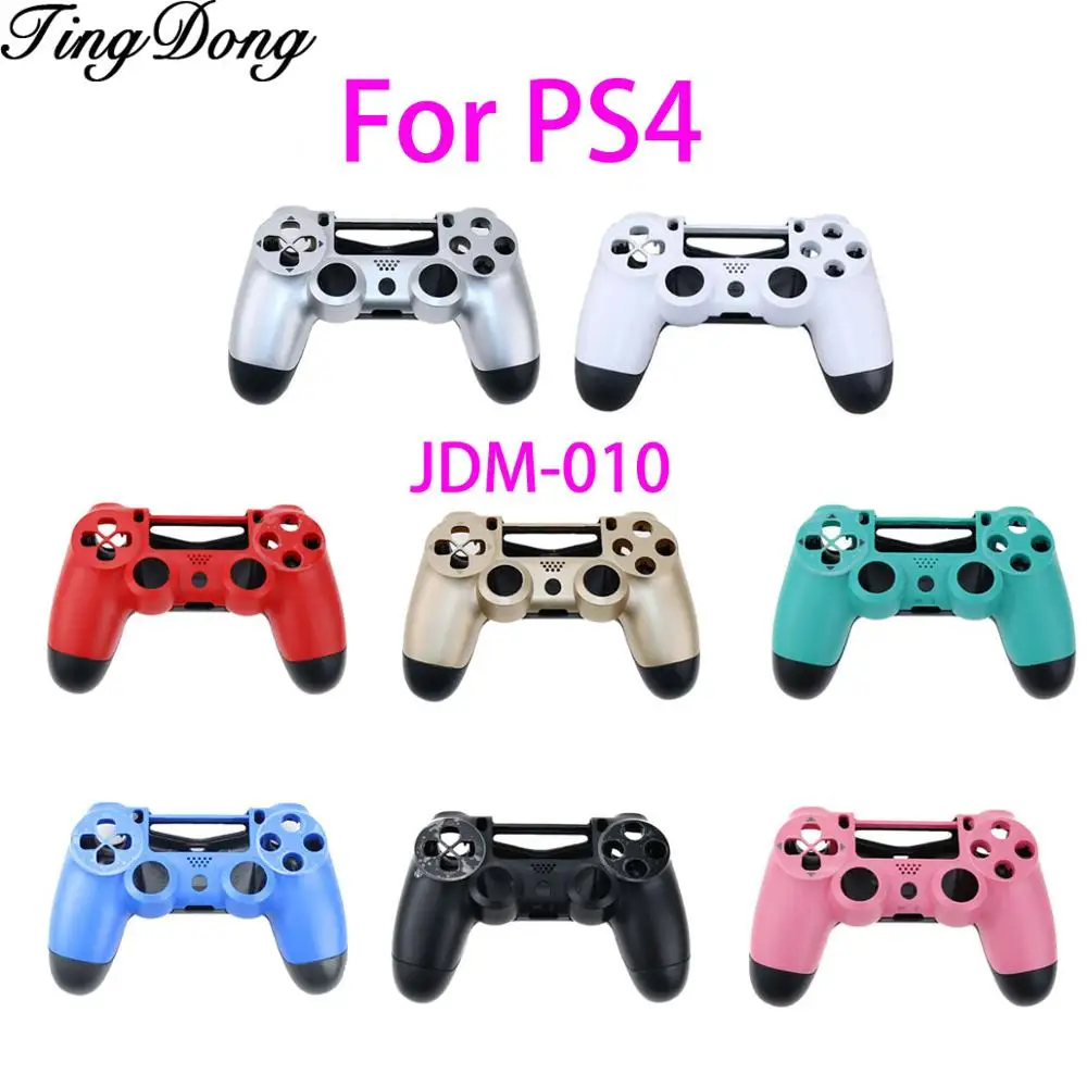 

16Color red black white Optional for PS4 JDM-011 Controller Case Cover Housing Shell Replacement for Playstation 4 Controller