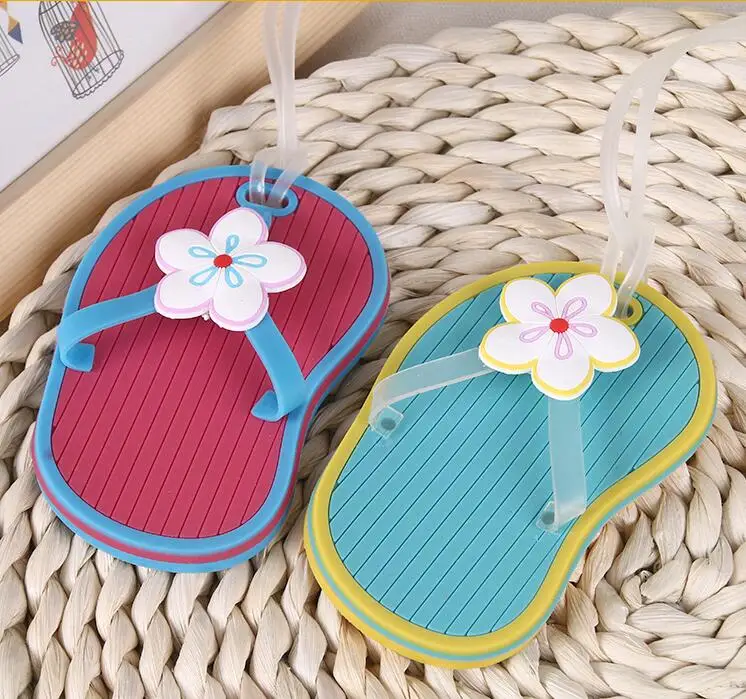 30pcs+New wedding favor flip flop slipper luggage tag bridal shower