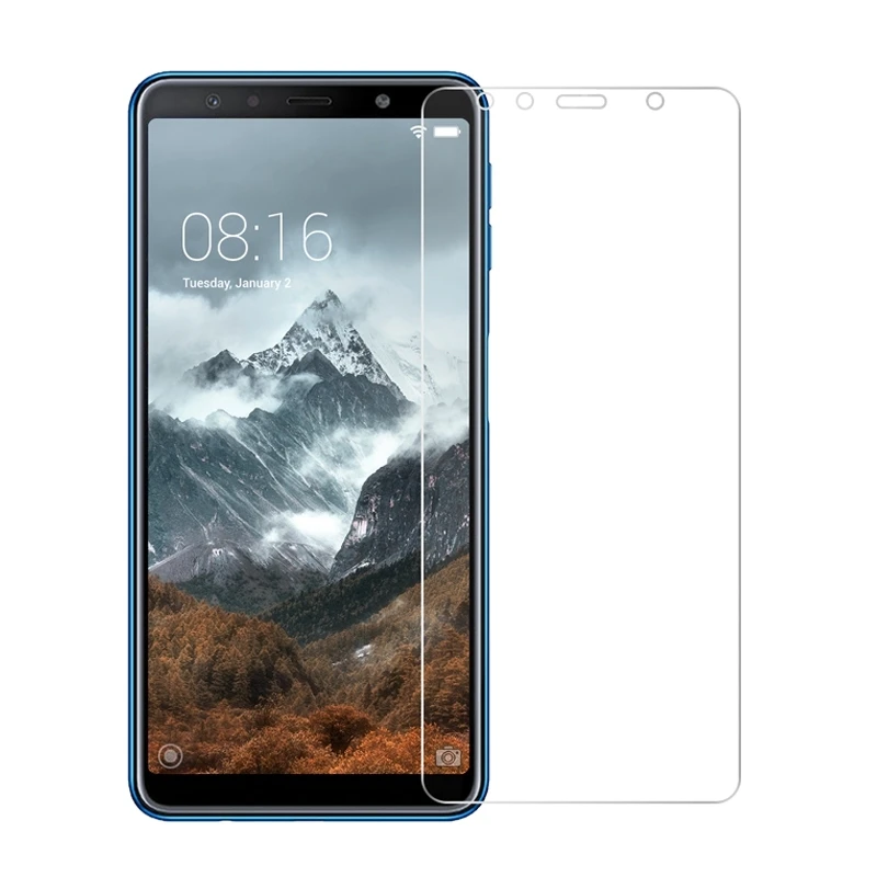 9H 2.5D Закаленное стекло для Samsung Galaxy A6 A7 J3 J4 J6 J7 2018 J2 Core Amp Prime 3 Защитная пленка
