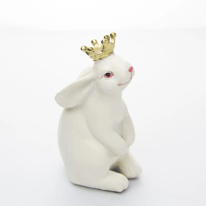 راتنج حلو أرنب المنزل الديكور الهدايا الإبداعية الحرف غرفة المعيشة خزانة المنزل الديكور الحلي المنزل أزياء الديكور