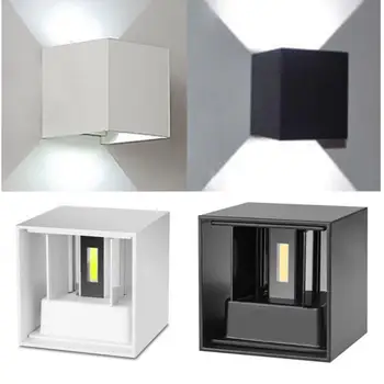 

Outdoor LED 6W Wall Light Sconces Waterproof Villa Outdoor Wall Lamp Front Porch Light Fixture 85~260V Wandleuchte Exterieur led