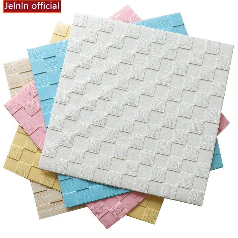 

Mosaic 3D foam wall stickers children's room shop bedroom waterproof TV background wall living room self-adhesive wallpaper