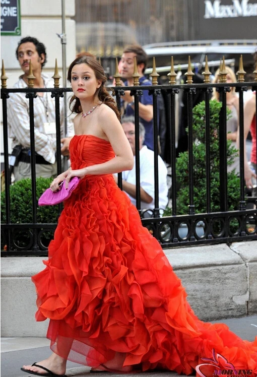 Fashinable Dresses Gossip Girl Red Prom ...