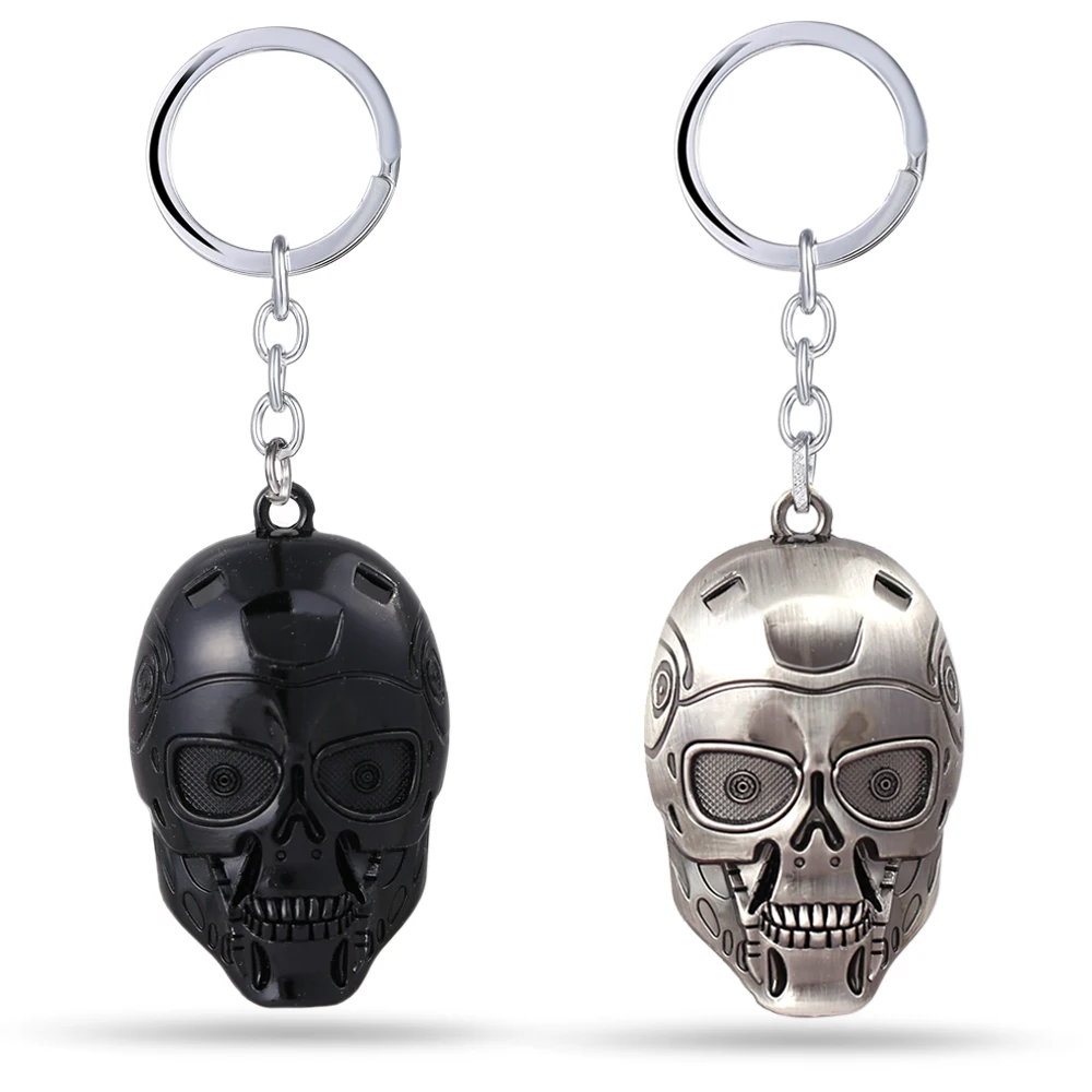 Брелок мужской в форме черепа 10 шт.|keyring for men|terminator keychainkeychain skull |