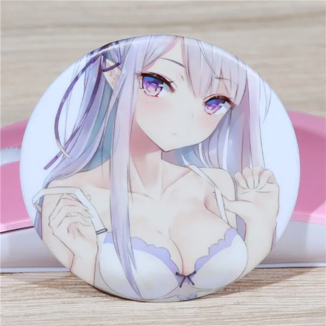Model H FFFPIN 5,8 см брошь Япония Fate Astolfo мальчик девочка милая круглая булавка Русский мультфильм нагрудник значок монета значок одежда Декор - Окраска металла: Model H
