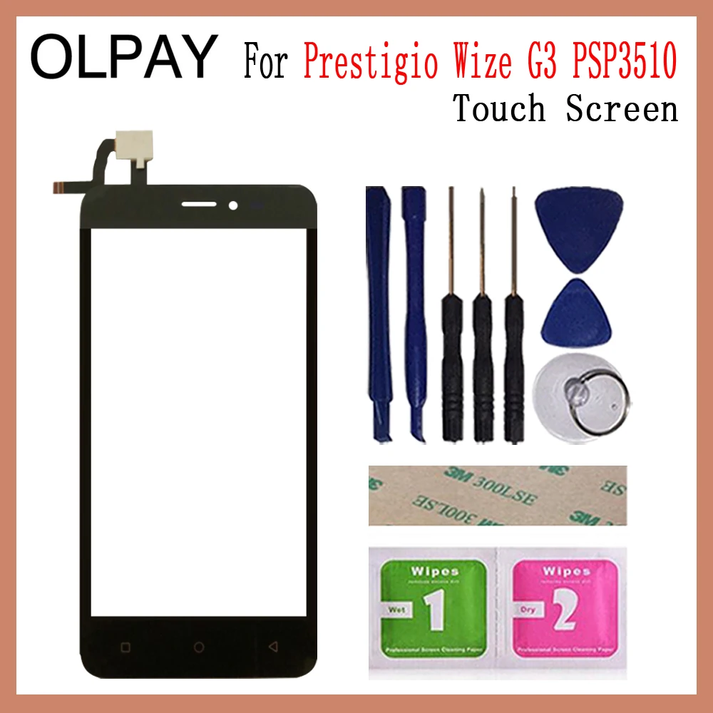 OLPAY 5," сенсорный экран для мобильного телефона Prestigio Wize G3 PSP3510 DUO Сенсорная панель стеклянная линза тачпад дигитайзер