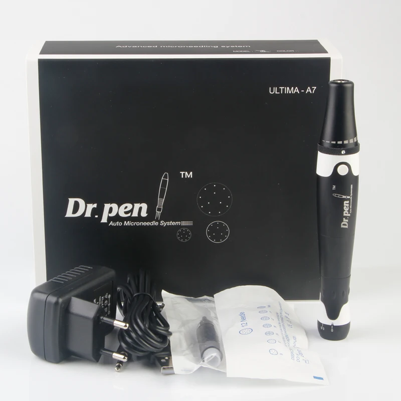 Dr. pen A7 тату Перманентная косметическая машина для макияжа боди-арт бровей подводка для глаз Подводка для губ иглы для тату Дерма тату пистолет инструменты ручка