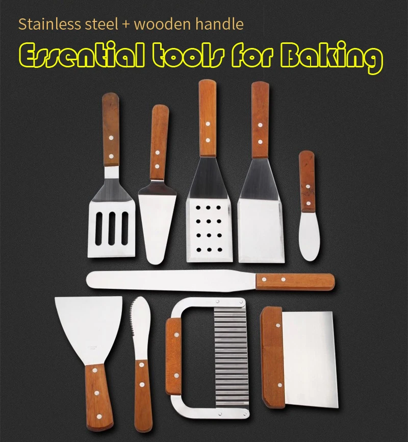 Dough cutter Spatula Potato knife Steak Shovel Salad scraper chopper Pizza BBQ Baking Tools kitchen tools dough scraper baking tool dough cutter baking accessories cake scraper baking spatula
