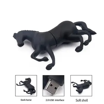 

512MB/1G/2G/4G/8G/16G/32G/64G Black Horse USB Flash Pen Drive Memory U Disk