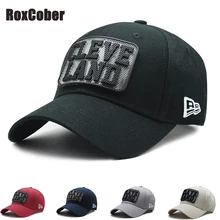 RoxCober, Высококачественная хлопковая бейсболка с буквами, Мужская Регулируемая Кепка, бейсболка, унисекс, Регулируемый козырек, хип-хоп кепка, солнцезащитная Кепка