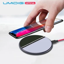 UMIDIGI Q1 15W Fast Wireless Charger pad for iPhone X/XS Max XR 8 8 Plus Samsung Galaxy Note 9 8 S9 S8 Umidigi SZ2Pro OnePro