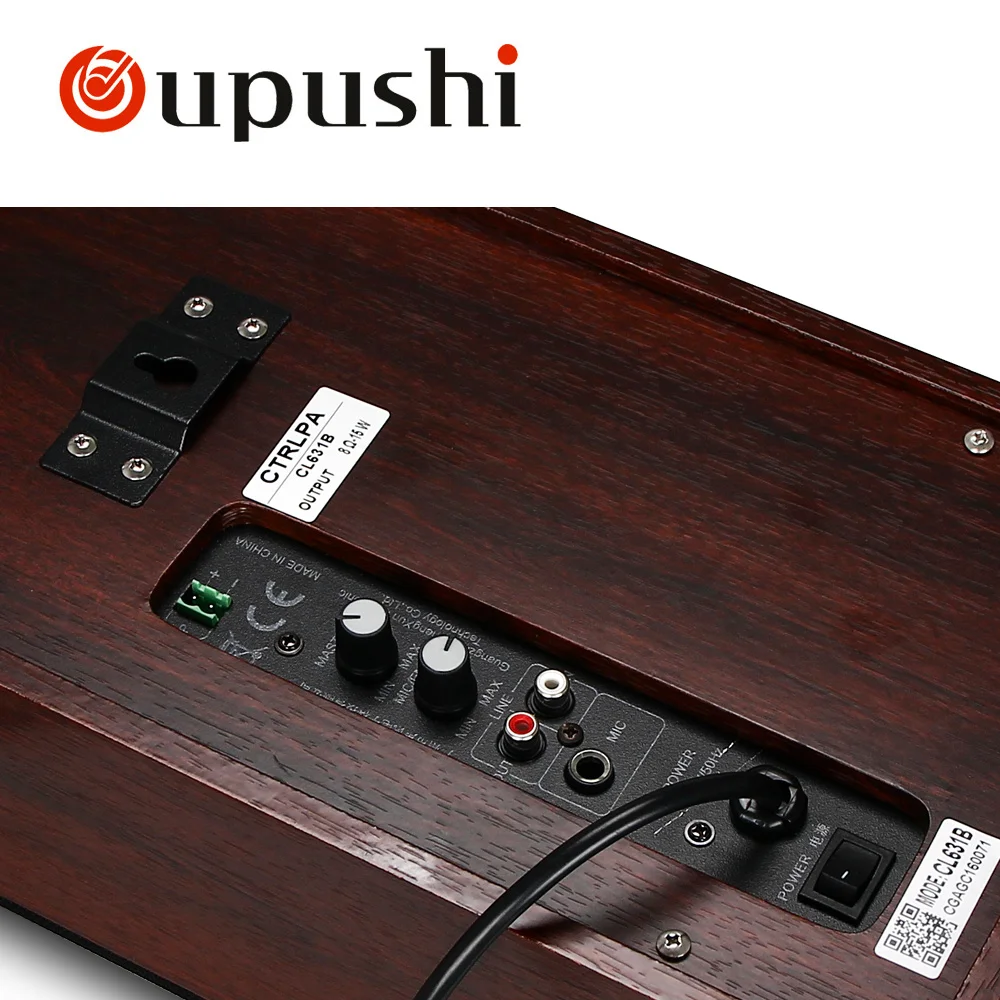 Система Oupushi PA 15 Вт настенная стереоколонка с Bluetooth 2 полосная полнодиапазонная