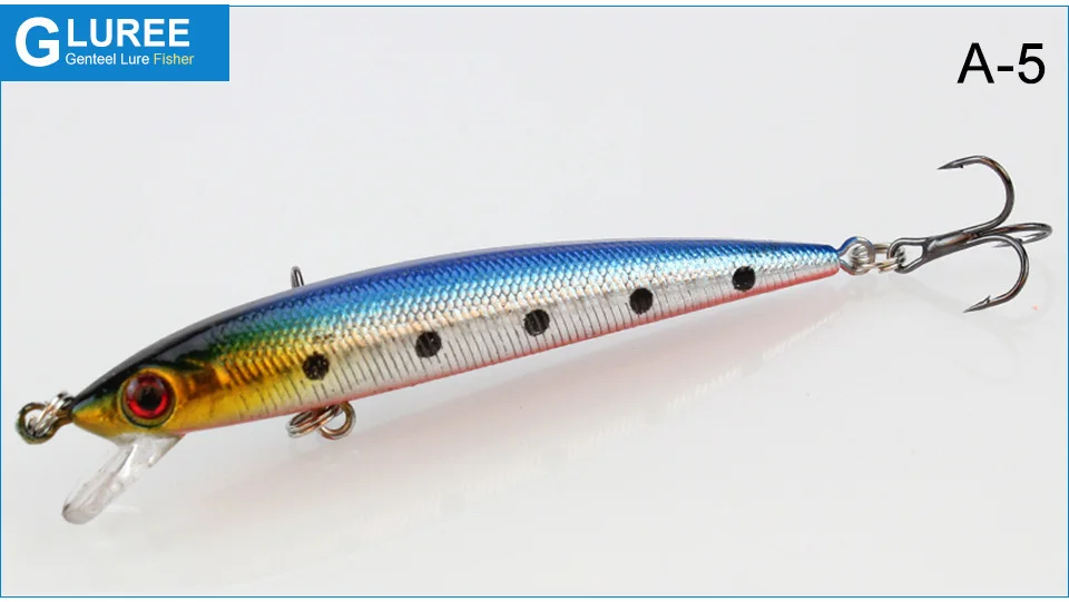 GLUREE-1Pcs-Minnow-Fishing-Lures-9cm-6g-Crankbait-Hard-Lure-Treble-Hook-Wobbler-Floating-Baits-Carp-Fishing-Tackles-5-Colors-_09