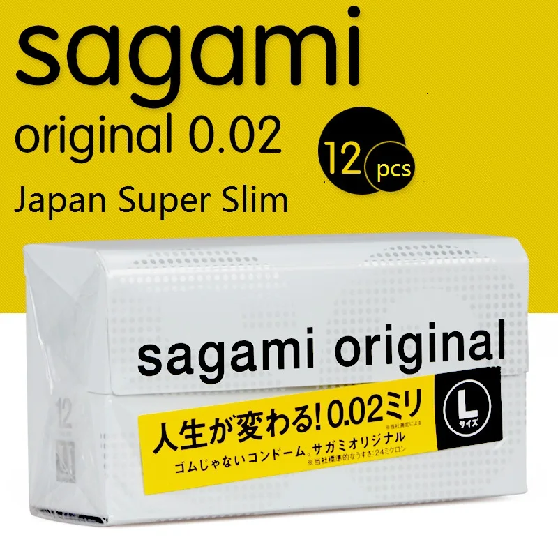 Made in Japan 12pc 0 02mm super thin like not wearing SAGAMI font b condom b