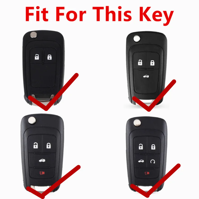 FLYBETTTER OEM модифицированный раскладной дистанционный брелок для Chevrolet
