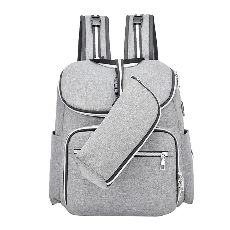 Водонепроницаемая сумка для подгузников с USB интерфейс большой ёмкость подгузник коляска сумка комплект Мумия средства ухода за кожей для
