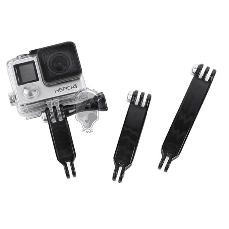 3 в 1 Удлинительное соединение кронштейн адаптер для Gopro Hero 8 7 6 5 4 Session Sjcam EKEN DJI OSMO Экшн-камера набор аксессуаров