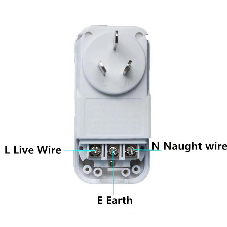 Rewirable австралийская au вилка 10A Избегайте утечка питания защита от затычки выключатель вырез УЗО Австралия Новая Зеландия бытовые инструменты