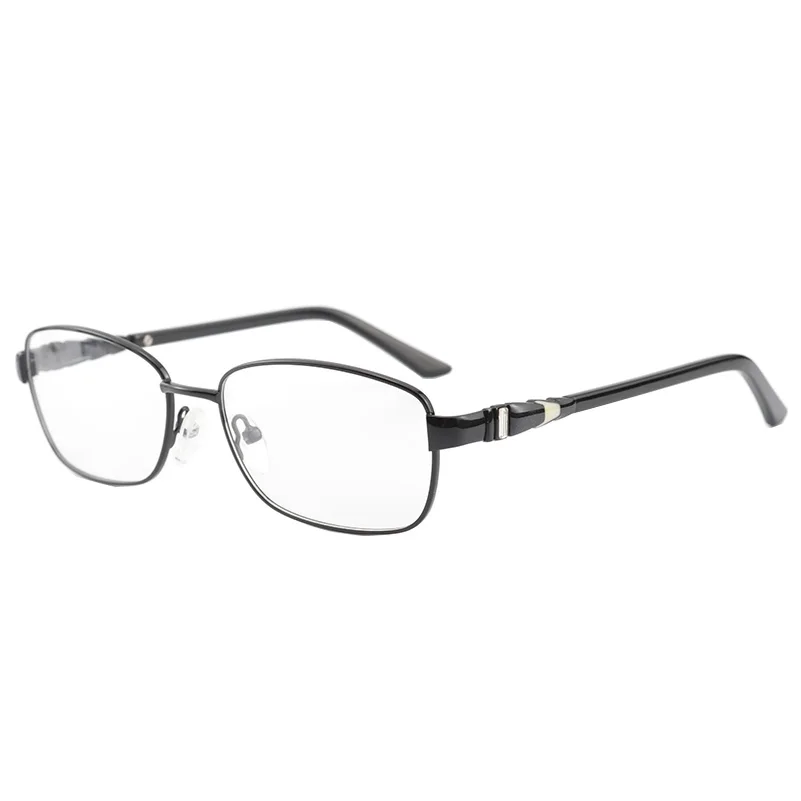 Black Vintage Eyeglasses Women Square Metal Eye Glasses Frames for