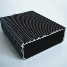 Алюминиевый корпус электрическое тепловое излучение коробка экструдированный Чехол DIY 120*45*150 мм по индивидуальному заказу