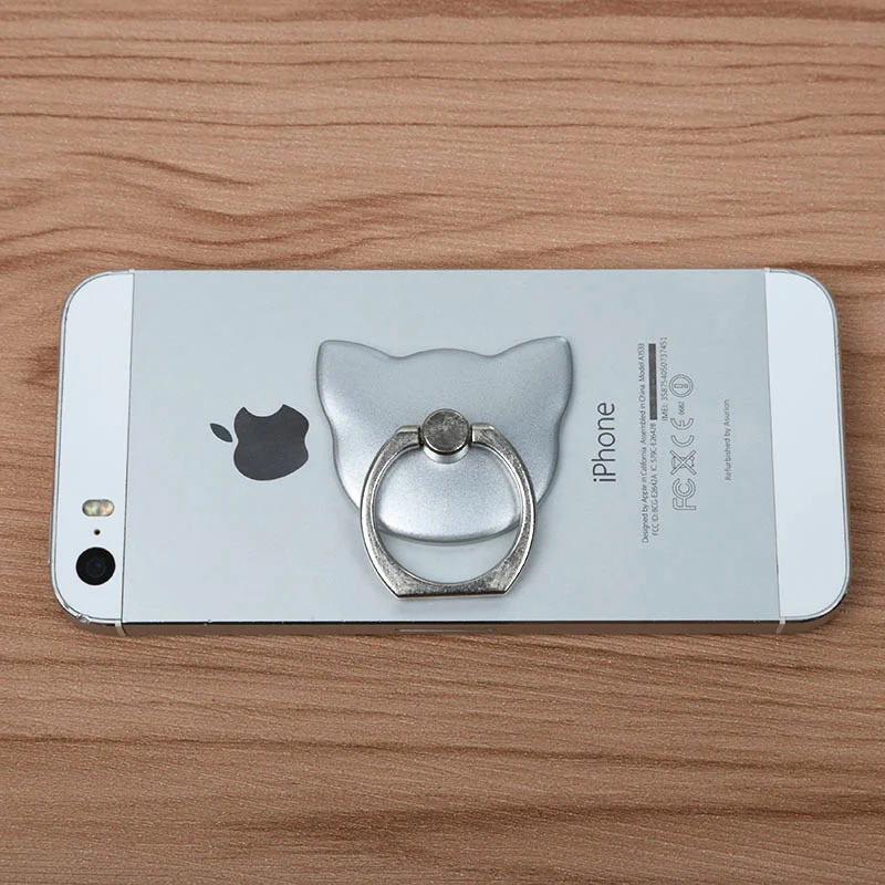 FFFAS медведь ухо мобильный Подставка-кольцо под Пальцы для телефона Милая подставка зарядное устройство поддержка сотового телефона Универсальный кронштейн для Apple Iphone 5 6 7 8