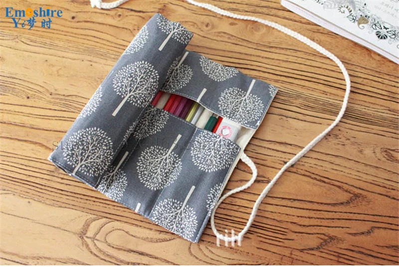 Pencils Korean cotton canvas creative handmade men and women general hand pencil pencil pens (4)