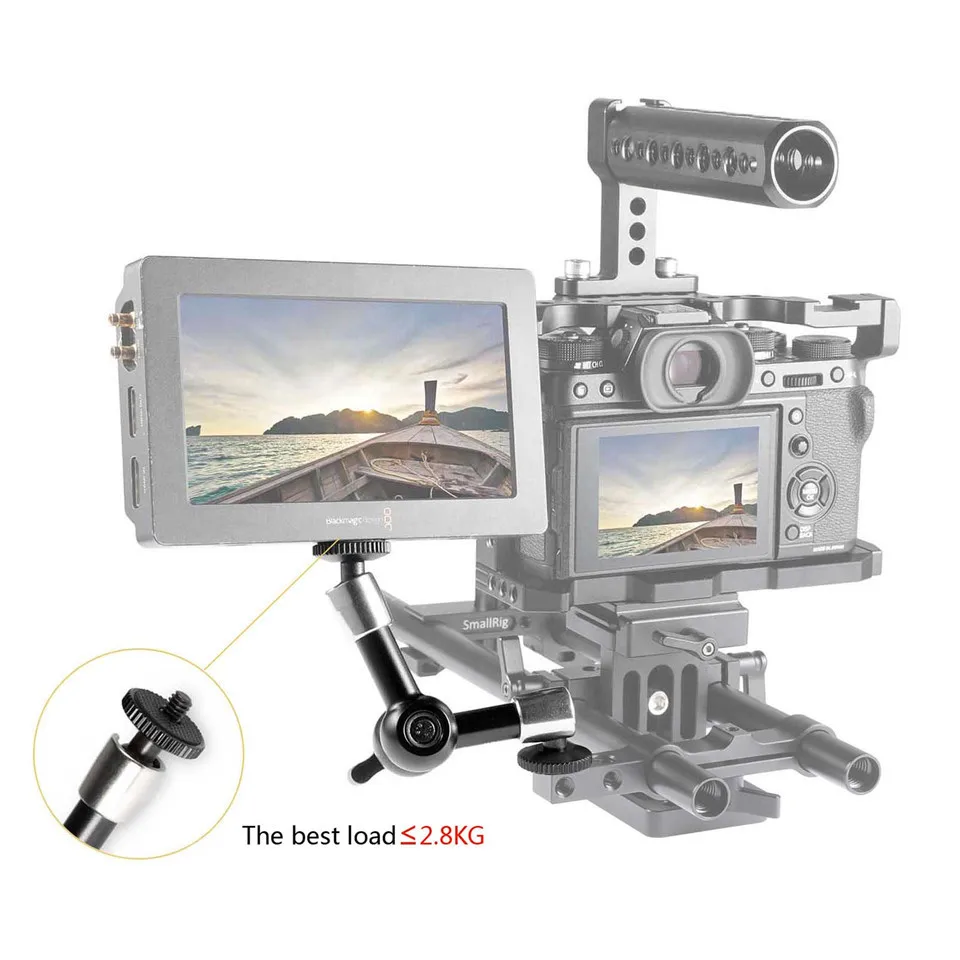 Smallrig 7 Inch Adjustable Friction Power Articulating Magic Arm