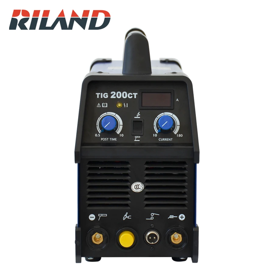 RILAND 220V TIG200CT TIG инвертор сварочный аппарат инвертор сварочный аргон Tig сварочный аппарат для пайки работы