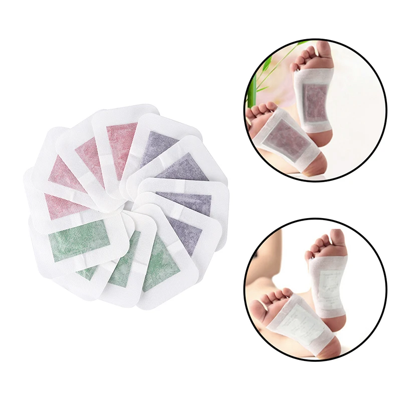 Hot 4 Pieces Foot Care Massage Patch Body Toxins Pads Rose Essential Oil Patch Feet Massage Improve Sleep 3 Styles Useful