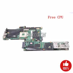 NOKOTION 75Y4068 04W0511 основная плата для lenovo Thinkpad T410 материнская плата для ноутбука QM57 NVS 3100 м DDR3 протестированы