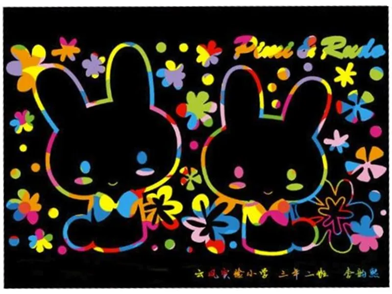 10x14cm-Drawing-Board-Drawing-Toys-With-Magic-Drawing-Stick-Children-Colorful-Write-Painting-Paper-Scraping-Book (2)