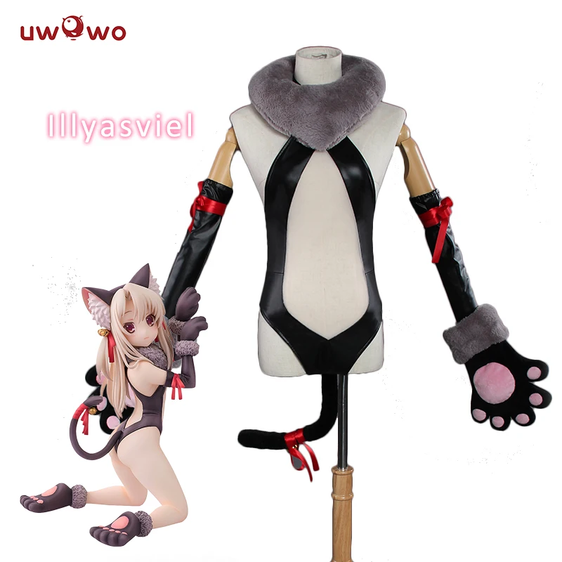 UWOWO Fate/kaleid liner Prisma Illya Косплей Illyasviel von Einzbern The Beast Ver. Костюм аниме Fate/stay night Косплей Illya