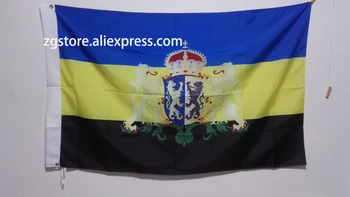 

Flag Gelderland wapen Netherlands Holland Flag Custom Banner 3X5FT 90X150CM Banner brass metal holes